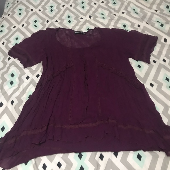 ALLOY Tops - Dark purple blouse
